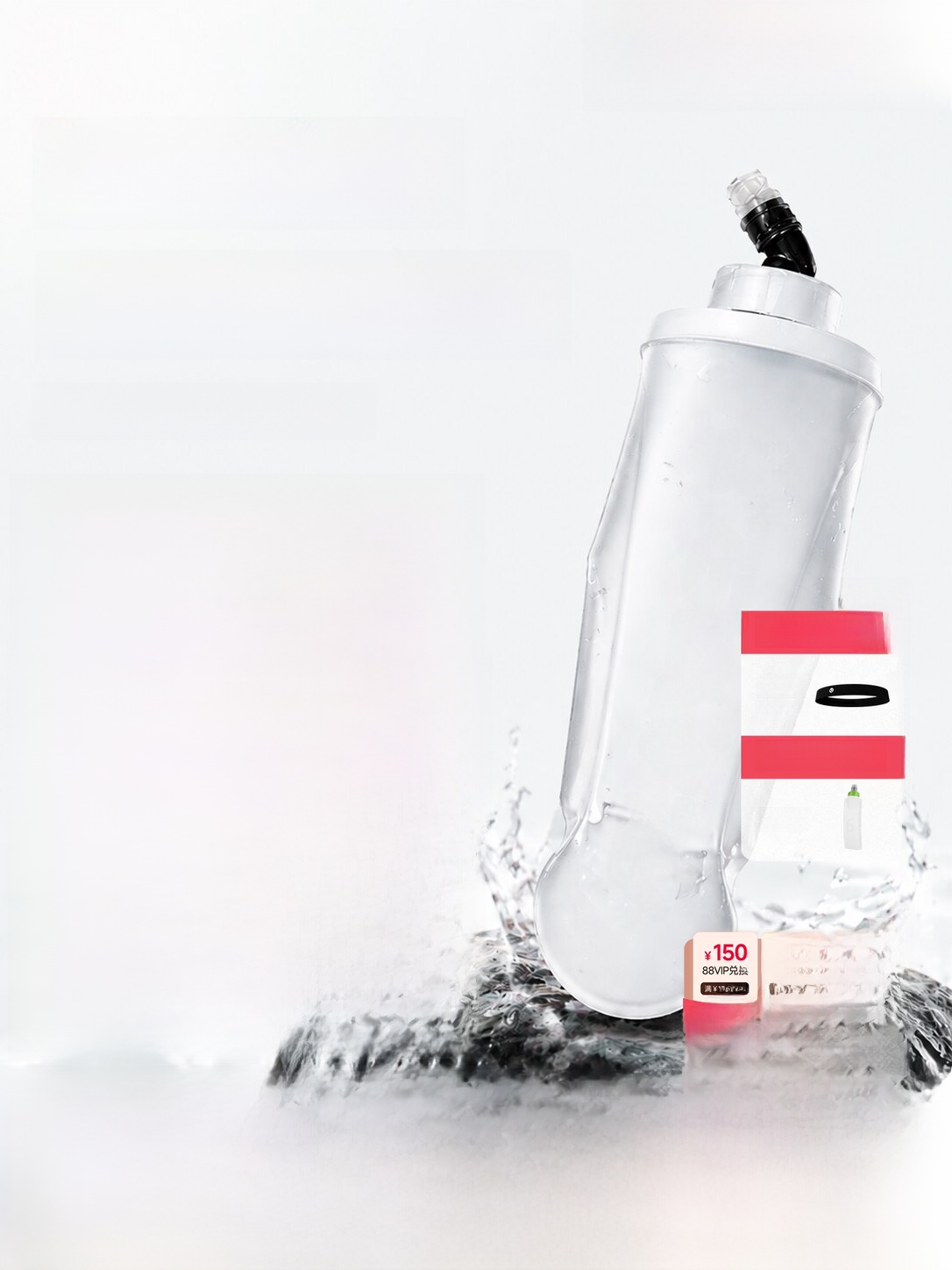FlipBelt Sport Soft Water Bott - Running Gear Storage 评论和价格