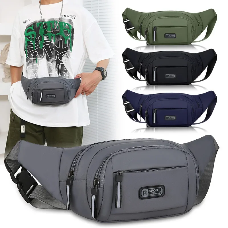 Men Canvas Fanny Waist Packs U - Running Gear Organizer 评论和价格