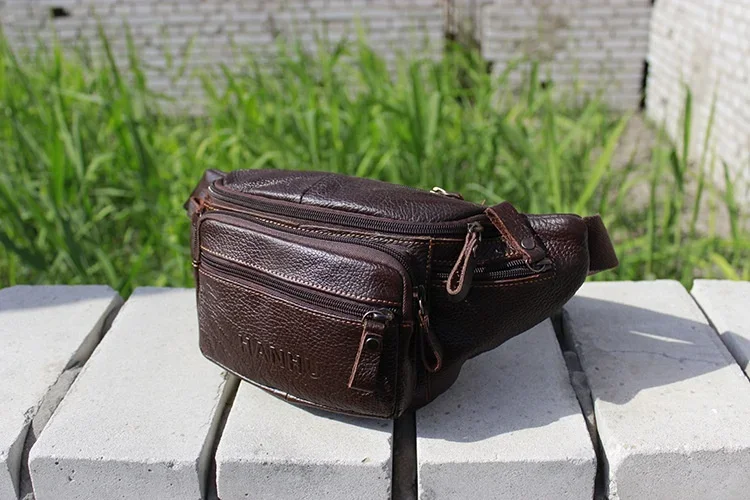 Genuine Cowhide Leather Waist  - Running Gear Organizer 评论和价格