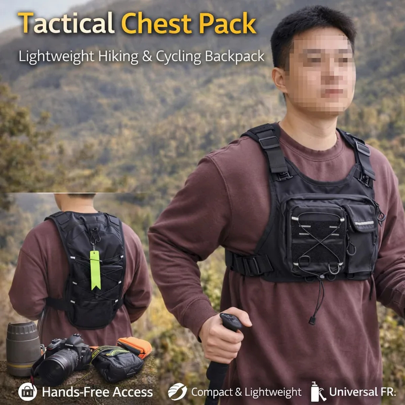2026 New Tactical Vest Chest B - Running Gear Storage 评论和价格