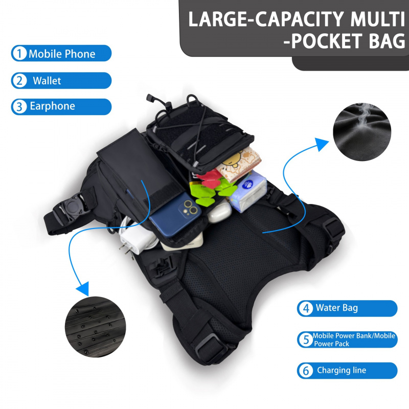 2026 New Tactical Vest Chest B - Running Gear Storage 评论和价格
