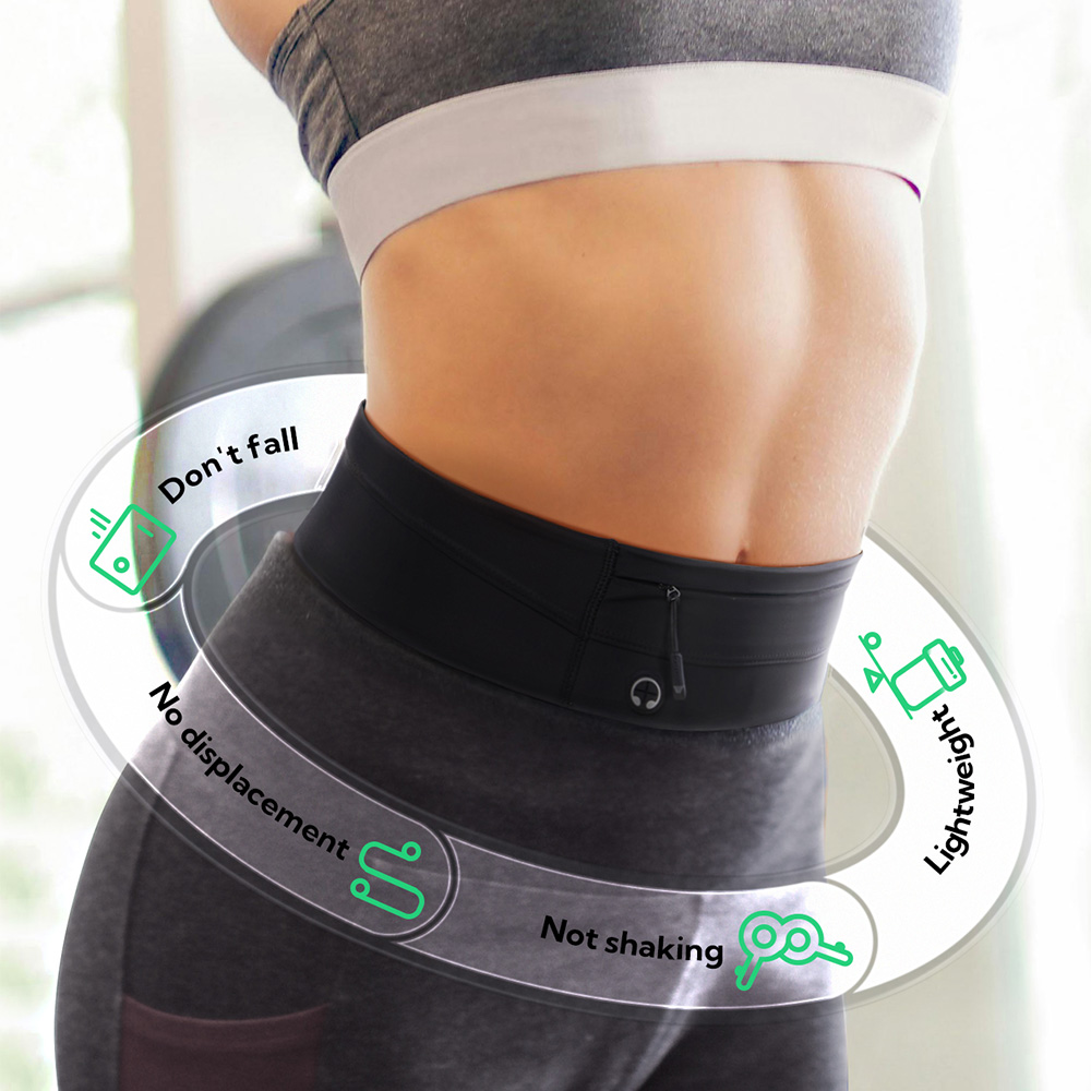 WATERFLY Running Belt Fanny Pa - Running Gear Organizer 评论和价格