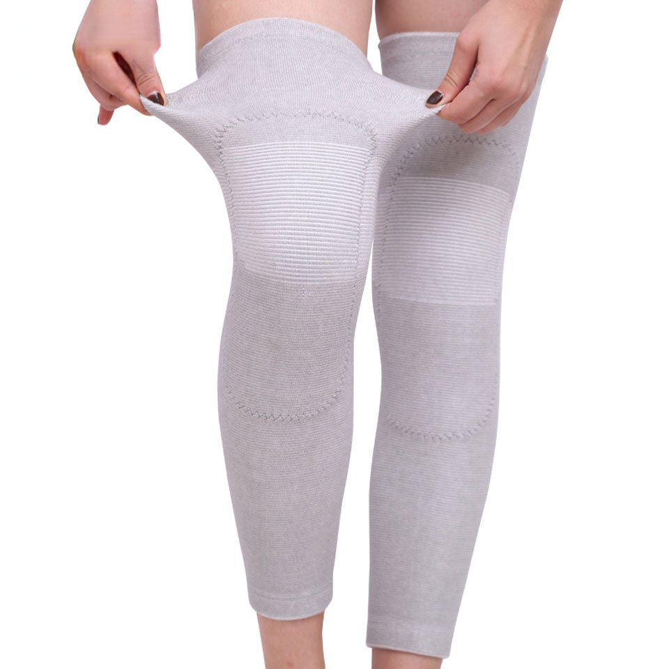 1Pair Long Winter Warm Knee Pa - Running Gear For Knee Pain 评论和价格