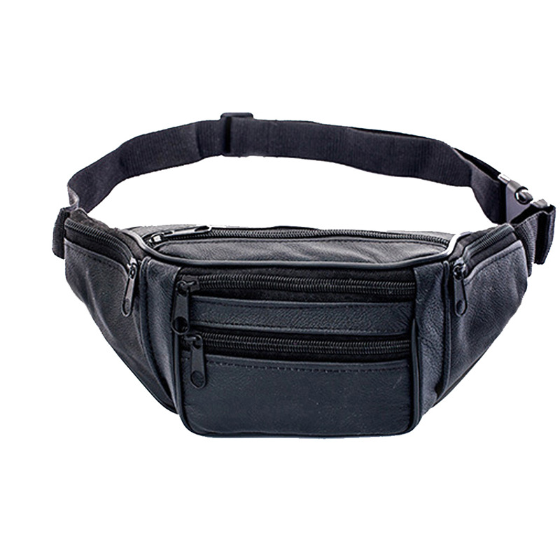 Leather Men Waist Chest Bag Th - Running Gear Organizer 评论和价格
